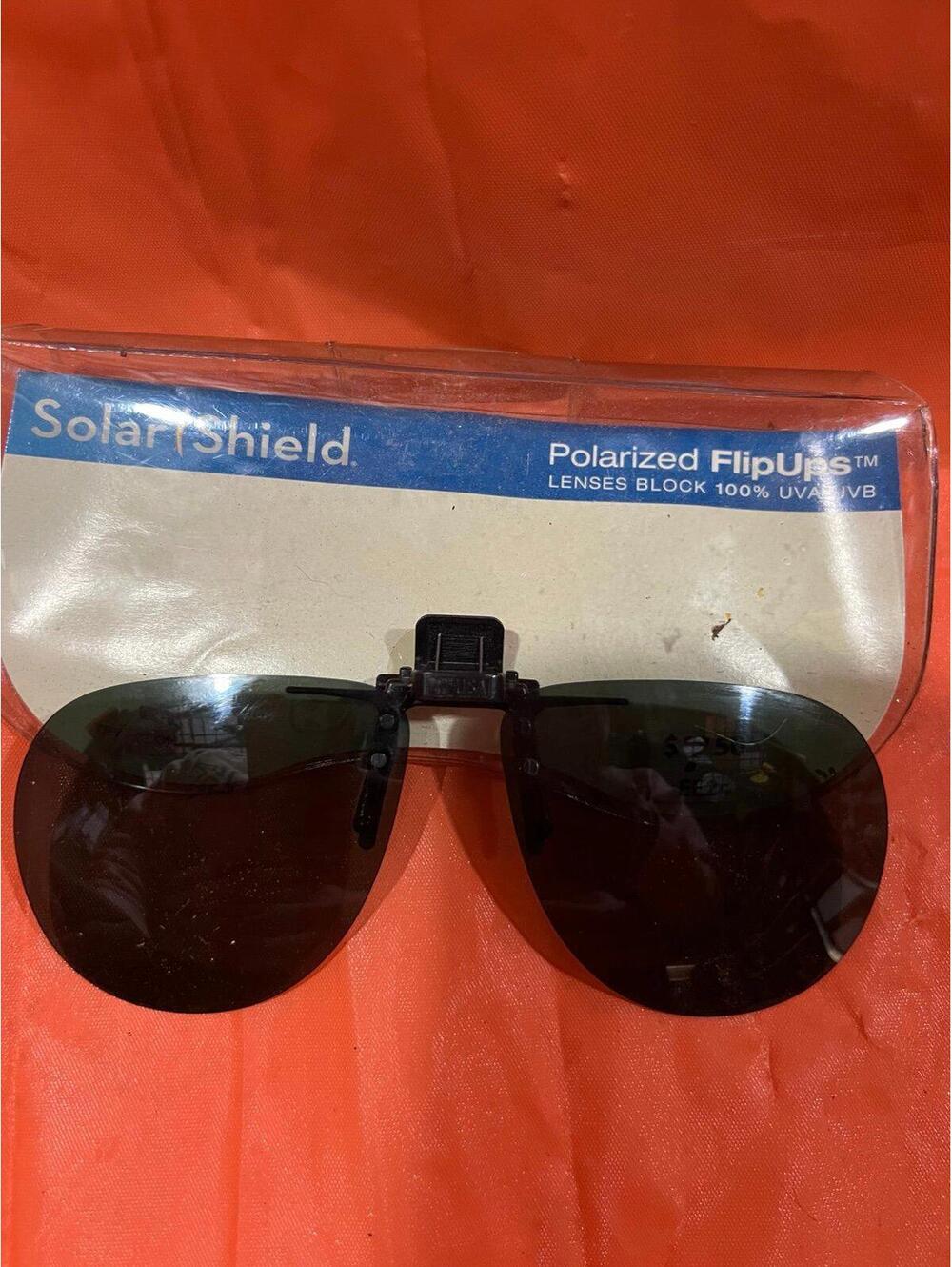 Sunglasses Solar Shield. Polarized FlipUps